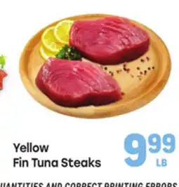 Tony’s Fresh Market Yellow Fin Tuna Steaks offer