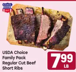 Tony’s Fresh Market USDA Choice Family Pack Regular Cut Beef Short Ribs offer