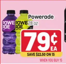 Tony’s Fresh Market Powerade offer