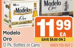Tony’s Fresh Market Modelo Oro offer