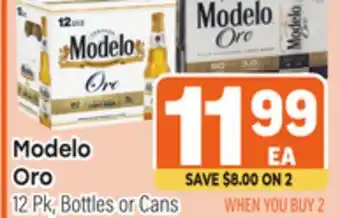 Tony’s Fresh Market Modelo Oro offer