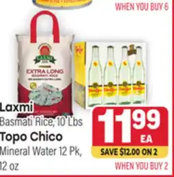 Tony’s Fresh Market Laxmi Topo Chico offer