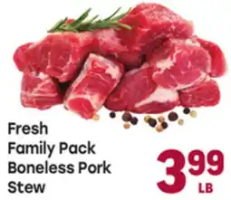 Tony’s Fresh Market Fresh Family Pack Boneless Pork Stew offer