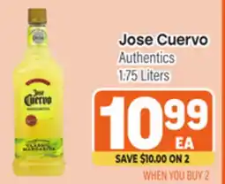 Tony’s Fresh Market Jose Cuervo Authentics offer
