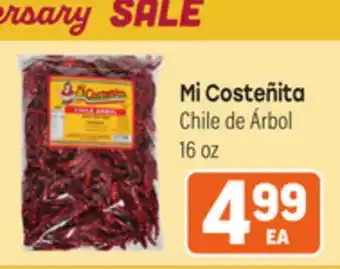 Tony’s Fresh Market Mi Costeñita Chile de Árbol offer