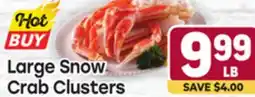 Tony’s Fresh Market Large Snow Crab Clusters offer