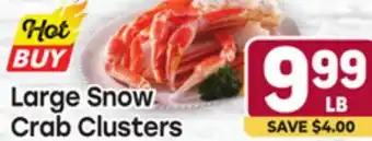 Tony’s Fresh Market Large Snow Crab Clusters offer
