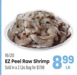Tony’s Fresh Market EZ Peel Raw Shrimp offer