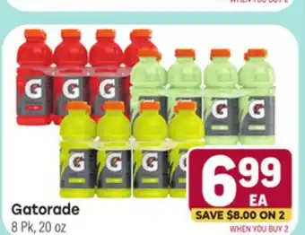 Tony’s Fresh Market Gatorade offer