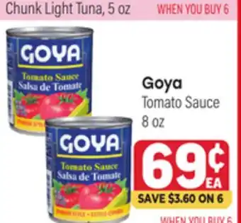 Tony’s Fresh Market Goya Tomato Sauce offer