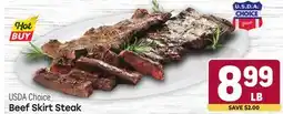 Tony’s Fresh Market USDA Choice Beef Skirt Steak offer
