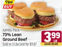 Tony’s Fresh Market 73% Lean Ground Beef offer