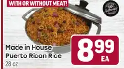 Tony’s Fresh Market Made in House Puerto Rican Rice offer