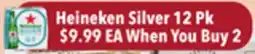 Tony’s Fresh Market Heineken Silver offer