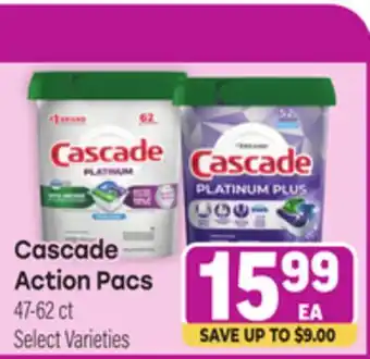 Tony’s Fresh Market Cascade Action Pacs offer
