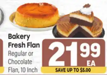 Tony’s Fresh Market Bakery Fresh Flan offer