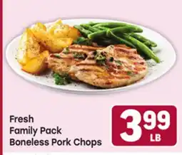 Tony’s Fresh Market Fresh Family Pack Boneless Pork Chops offer