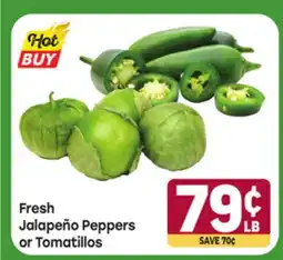 Tony’s Fresh Market Fresh Jalapeño Peppers Tomatillos offer