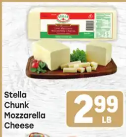 Tony’s Fresh Market Stella Chunk Mozzarella offer