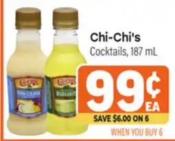 Tony’s Fresh Market Chi-Chi's Cocktails 187 mL offer