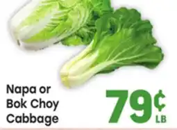 Tony’s Fresh Market Napa or Bok Choy Cabbage offer