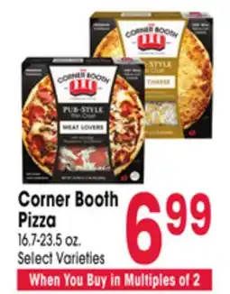 Jewel-Osco Corner Booth Pizza offer