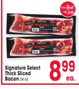 Jewel-Osco Signature Select Thick Sliced Thick Sliced Bacon Bacon offer