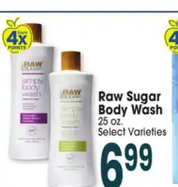 Jewel-Osco Raw Sugar Body Wash offer