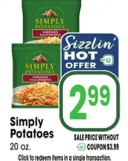 Jewel-Osco Simply Potatoes offer