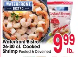 Jewel-Osco Waterfront Bistro 26-30 ct. Cooked Shrimp offer