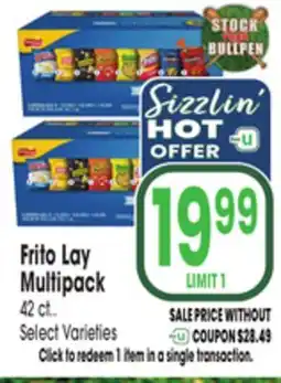 Jewel-Osco Frito Lay Multipack offer