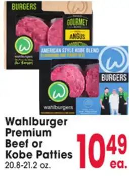 Jewel-Osco Wahlburger Premium Beef or Kobe Patties offer