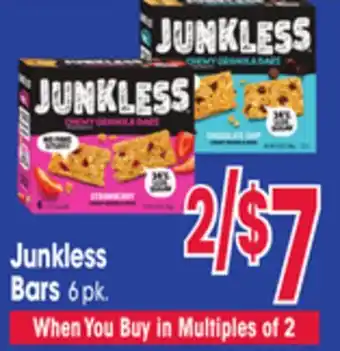 Jewel-Osco Junkless Bars offer