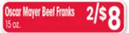 Jewel-Osco Oscar Mayer Beef Franks offer