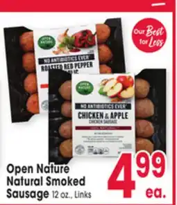 Jewel-Osco Open Nature Natural Smoked Sausage offer