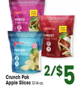 Jewel-Osco Crunch Pak Apple Slices offer