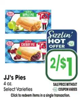 Jewel-Osco JJ's Pies offer