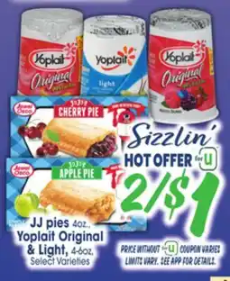 Jewel-Osco JJ pies offer