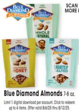 Jewel-Osco Blue Diamond Almonds offer