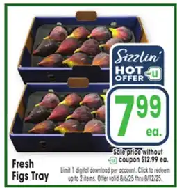 Jewel-Osco Fresh Figs Tray offer