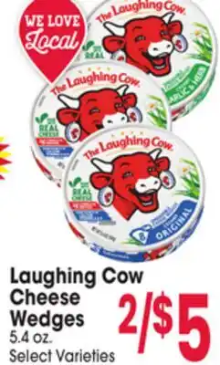 Jewel-Osco Laughing Cow Cheese Wedges offer