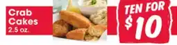 Jewel-Osco Crab Cakes offer