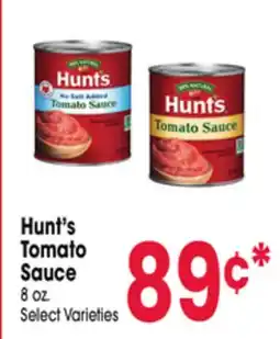 Jewel-Osco Hunt's Tomato Sauce offer
