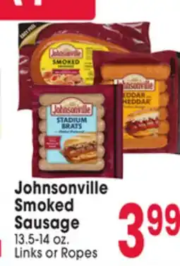 Jewel-Osco Johnsonville Smoked Sausage offer