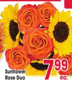 Jewel-Osco Sunflower Rose Duo offer
