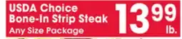 Jewel-Osco USDA Choice Bone-In Strip Steak offer
