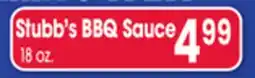 Jewel-Osco Stubb's BBQ Sauce offer