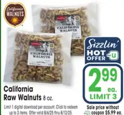 Jewel-Osco California Raw Walnuts offer