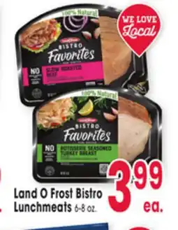 Jewel-Osco Land O Frost Bistro Lunchmeats offer