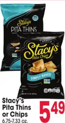 Jewel-Osco Stacy's Pita Thins or Chips offer